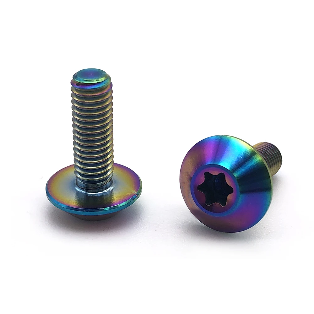 Titans ch rauben M5X12mm und M5X15mm Torx Regenschirm kopfs ch raube für Motorrad fahrrad teile