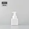 White Bottle+Transparent Pump