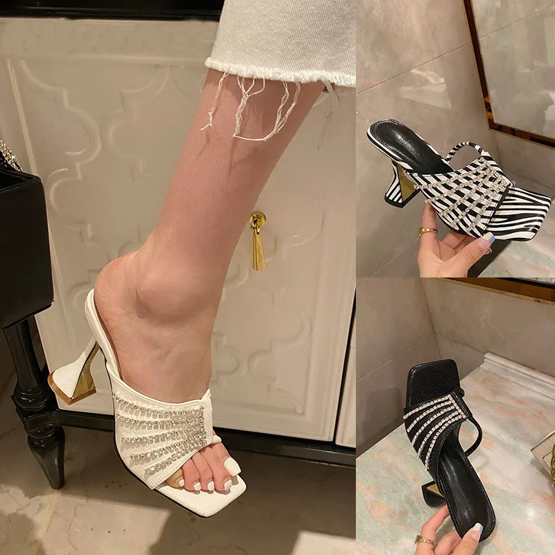 2021 Summer New Wine Glass Heel With 