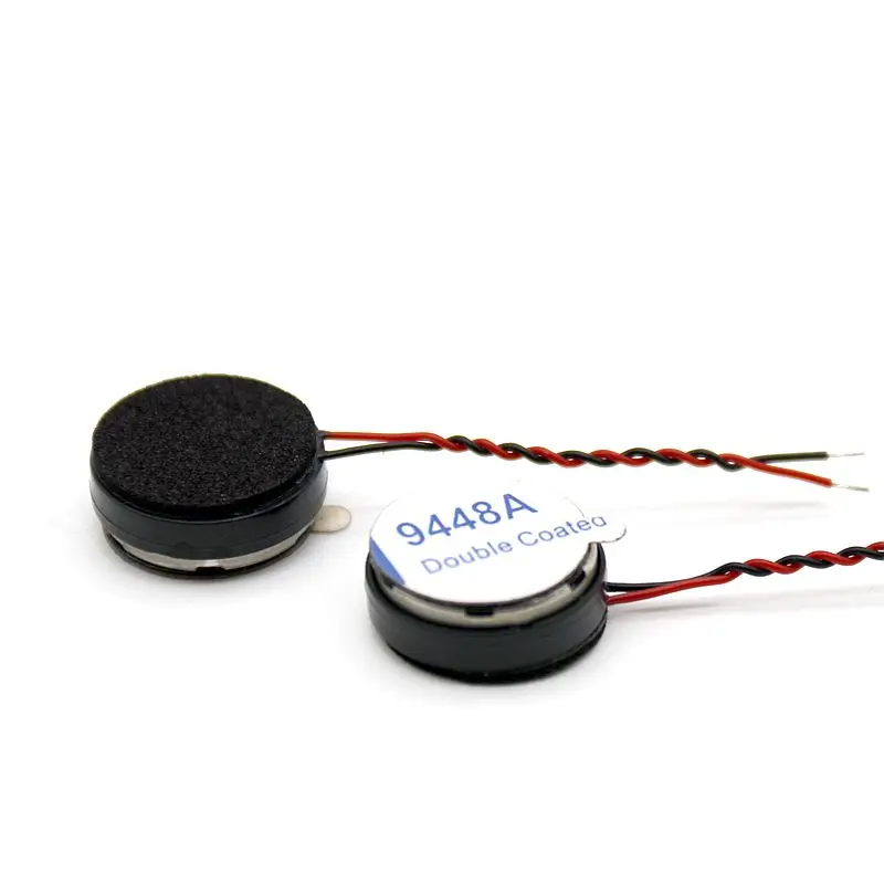 16MM Mini Audio Exciter Transducer 8Ohm 0.2W Bone Conduction Speaker Driver Unit for Headphone