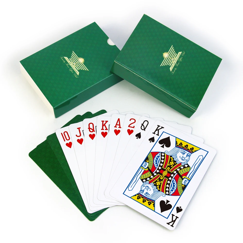 22 Years Professional Factory Custom Printing Bridge Poker Size Us Saudi Kuwait Paper Plastic