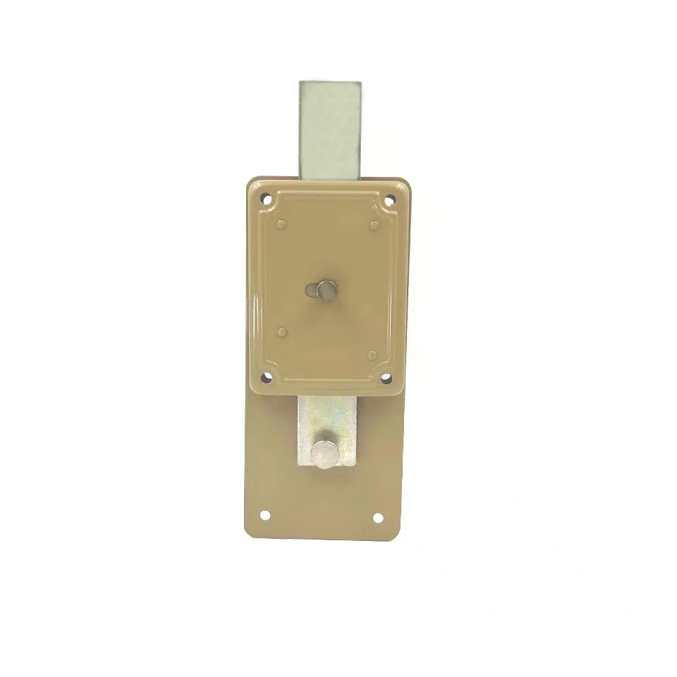 FF Type Middle East Market Yellow Painted Six Lever Night Latch Rim Door Lock