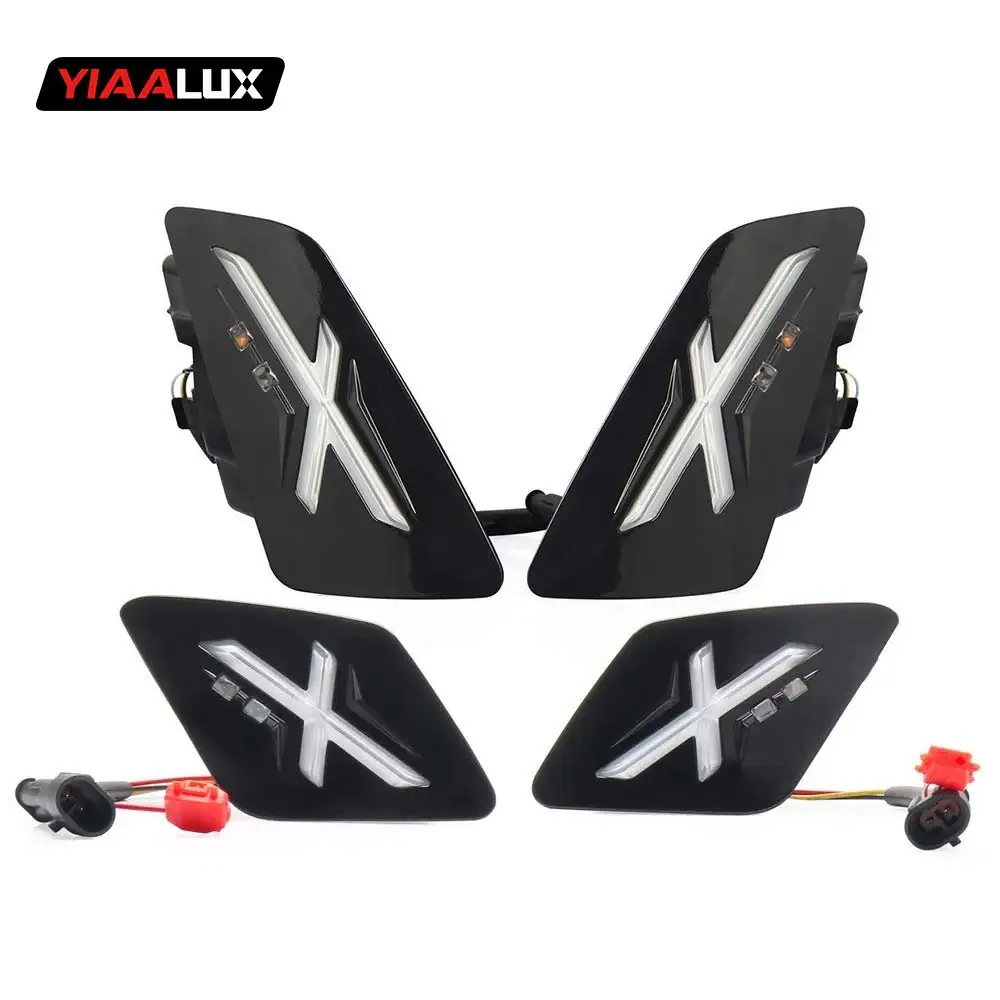 إكسسوارات جديدة للدراجات النارية لفيسبا GTS300 لعامَي 2024–2025: إشارات انعطاف أمامية وخلفية LED