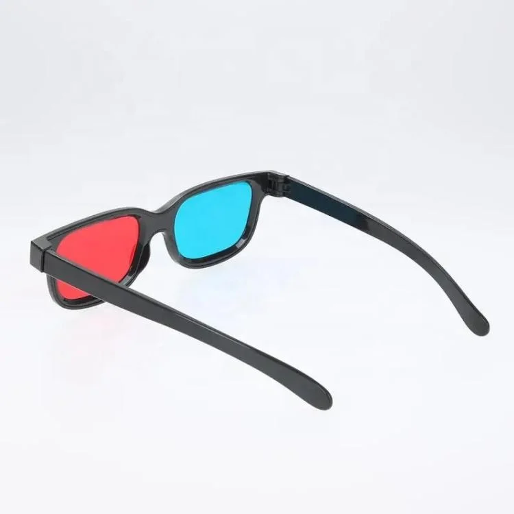 Anaglyph 3D Glasses Red-Cyan Blue Format for Viewing 3D Movies/Games & Pictures