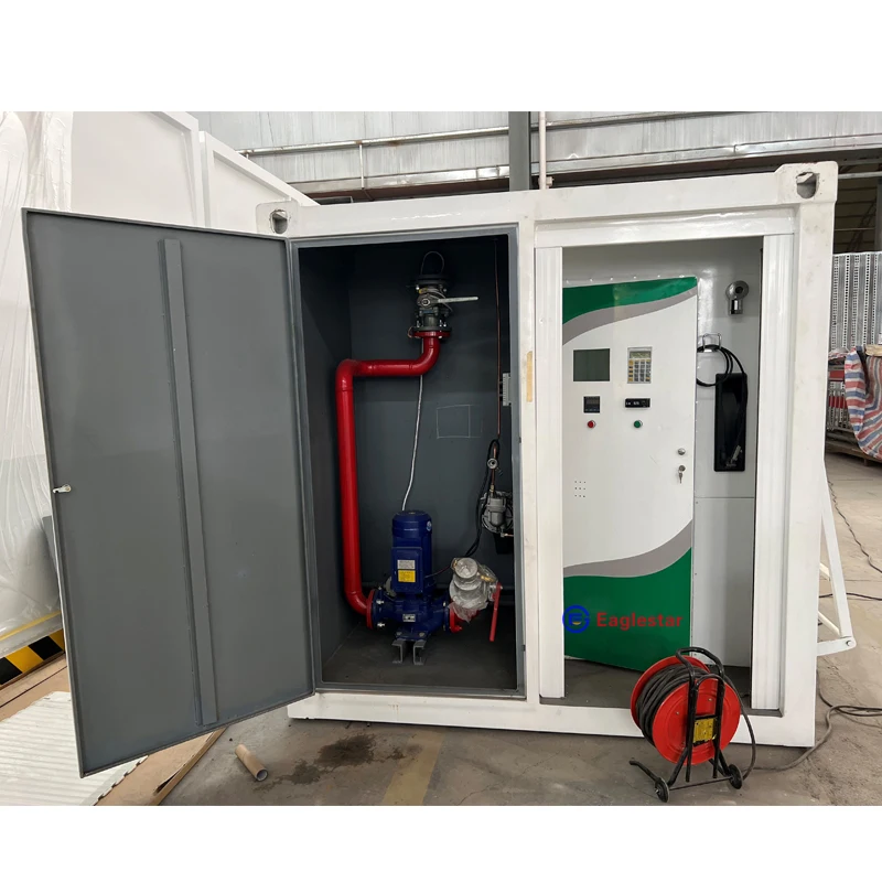 Mobile Fuel Gas Station Petrol Fill For Sale Gasoline Station