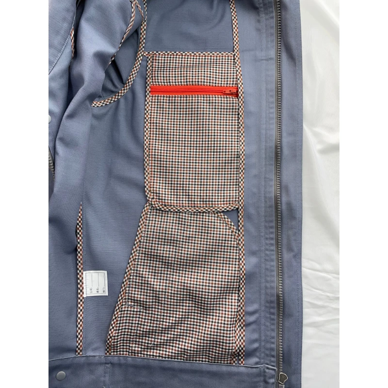 Custom Worwear Terylene Cotton Reflective Strip Set Anti-static Machine Repair Road Construction Lab