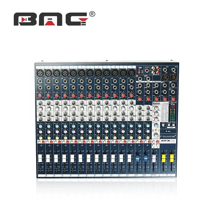 Wholesale High Quality Soundcraft Style EFX12 Mixer