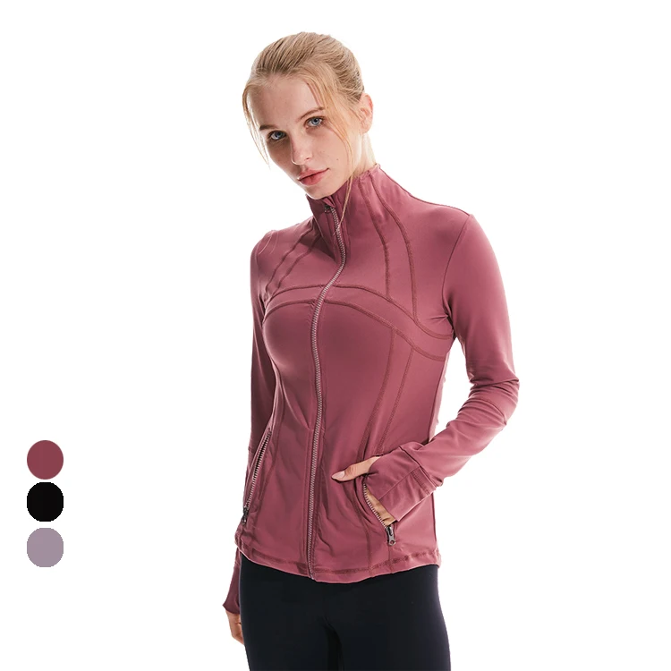 fitted active jacket