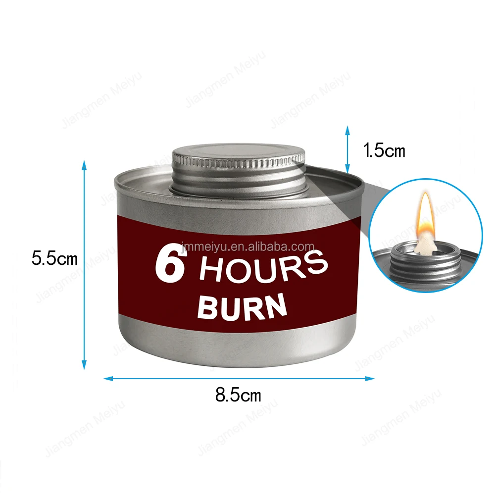 6 Hours Fuel Deg Buffet Food Heat Liquid Wick Chafing Dish Fuel Buy