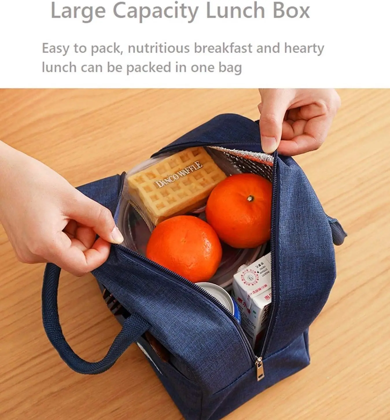 Оптовая продажа водонепроницаемая алюминиевая фольга Изолированная Детская сумка для обеда термоизоляционная переносная пикника