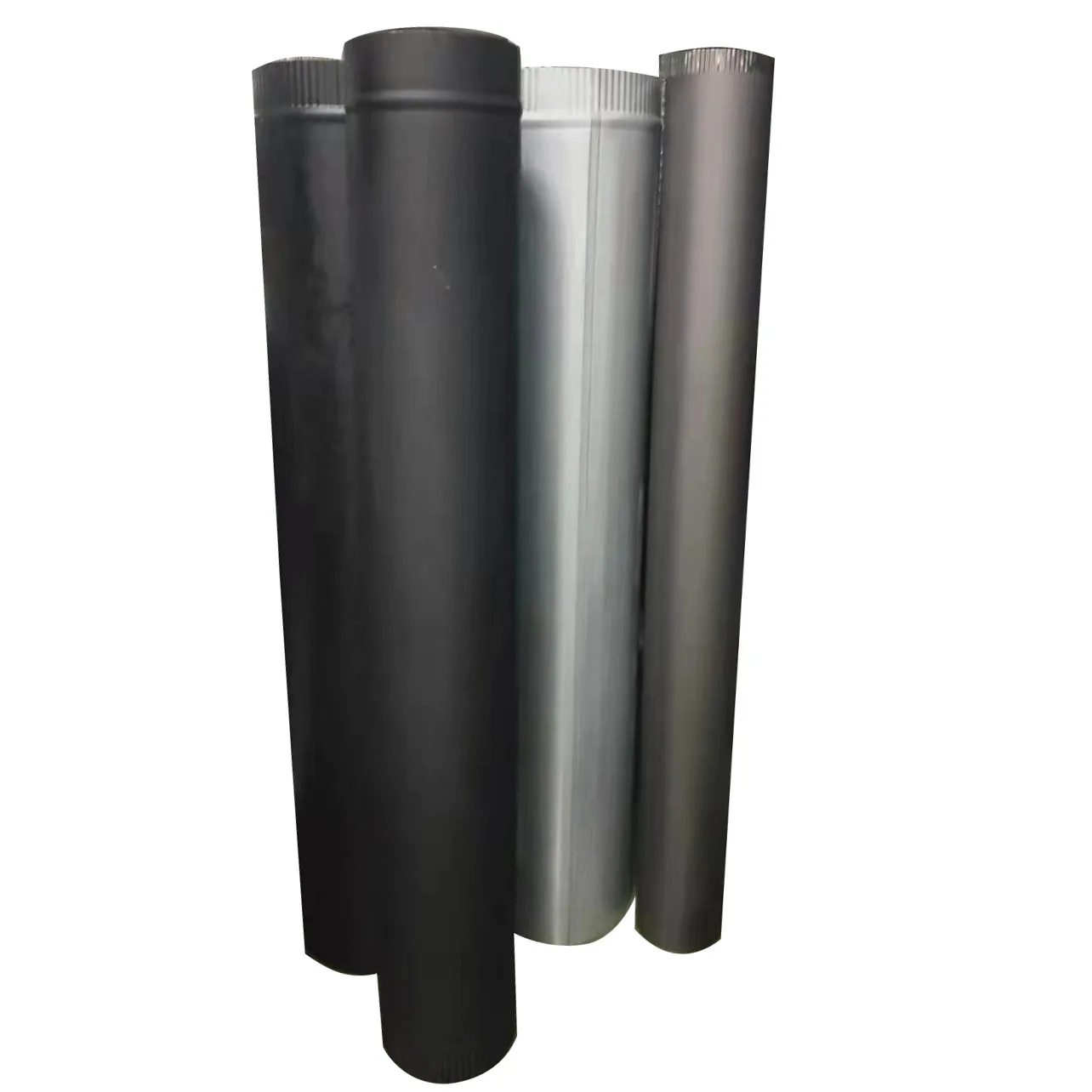 6 Inch Single Wall Flue Pipe 500mm - China Single Wall Chimney Pipe,  Straight Length