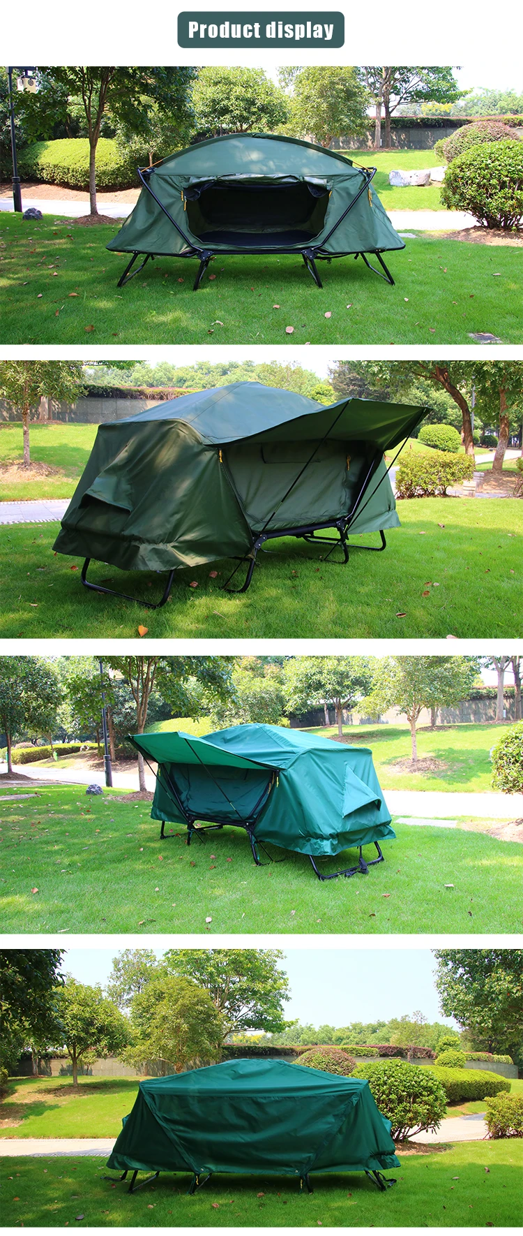 Ct24 1 Person Use Camping Tent Outdoor Use Double Layers Tent Cot
