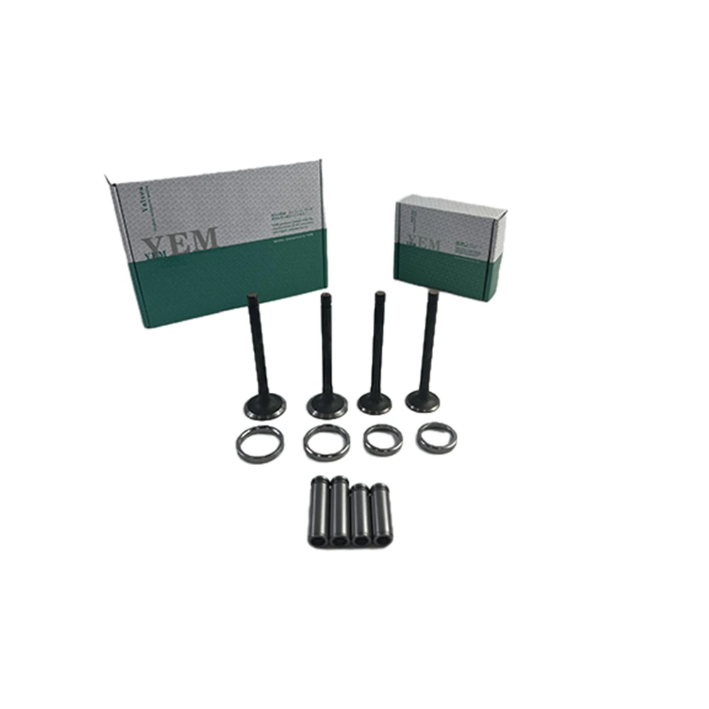 Engine Parts Intake and Exhaust Valve Guide Seat Kit L2E Engine Spare Parts for Mitsubishi