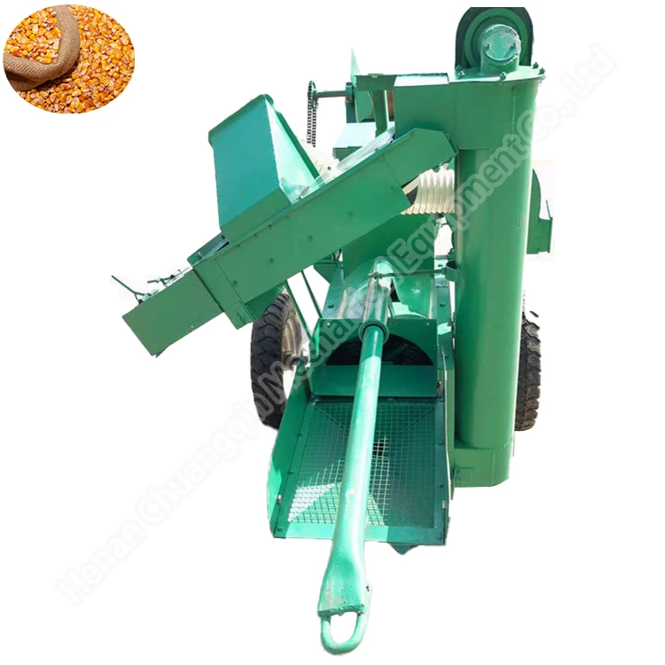 Кукурузная молотилка трактор с приводом кукурузная для продажи медным мотором 1