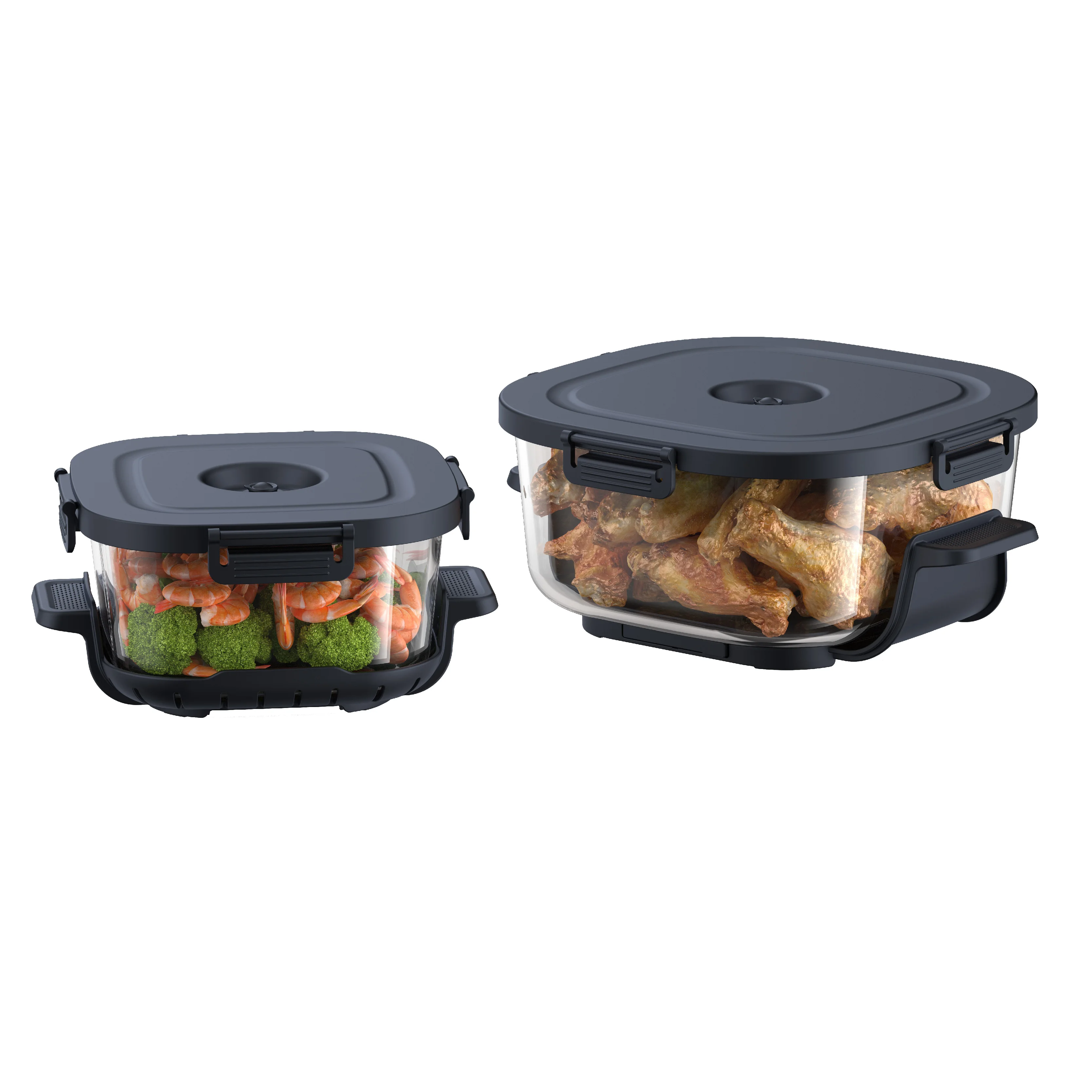 Crispy Intelligent Temperature Controlled Fully Automatic Electric Air Fryer Modern Squa aperçu 4