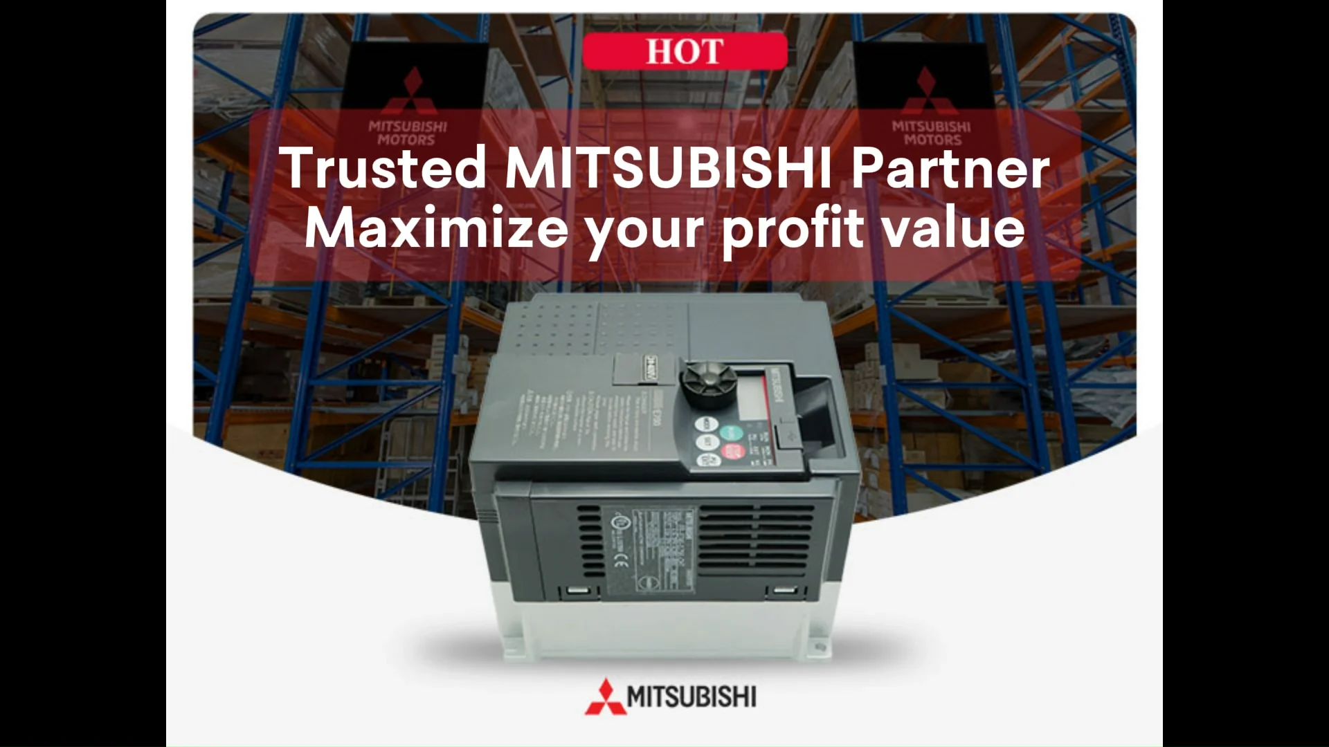 MITSUBISHI FR-E740-3.7K-CHT VFD - Reliable Performance