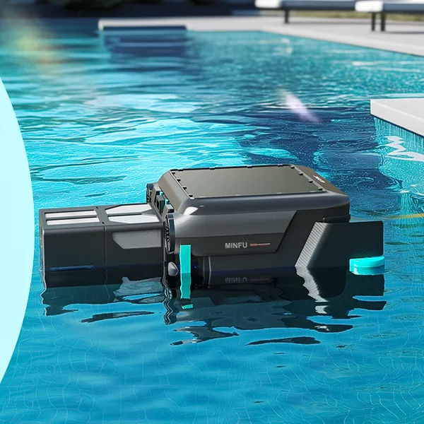 Automatic Solar Rechargeable Surface Pool Robot Pool Cleaner Vacuum Cleaner Floating Swimming Pool Cleaning Skimmer