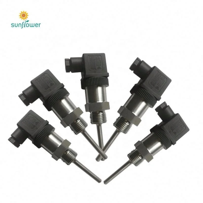 Pt100 Rtd Temperature Transmitter 4 to 20mA with Led Display Indicator