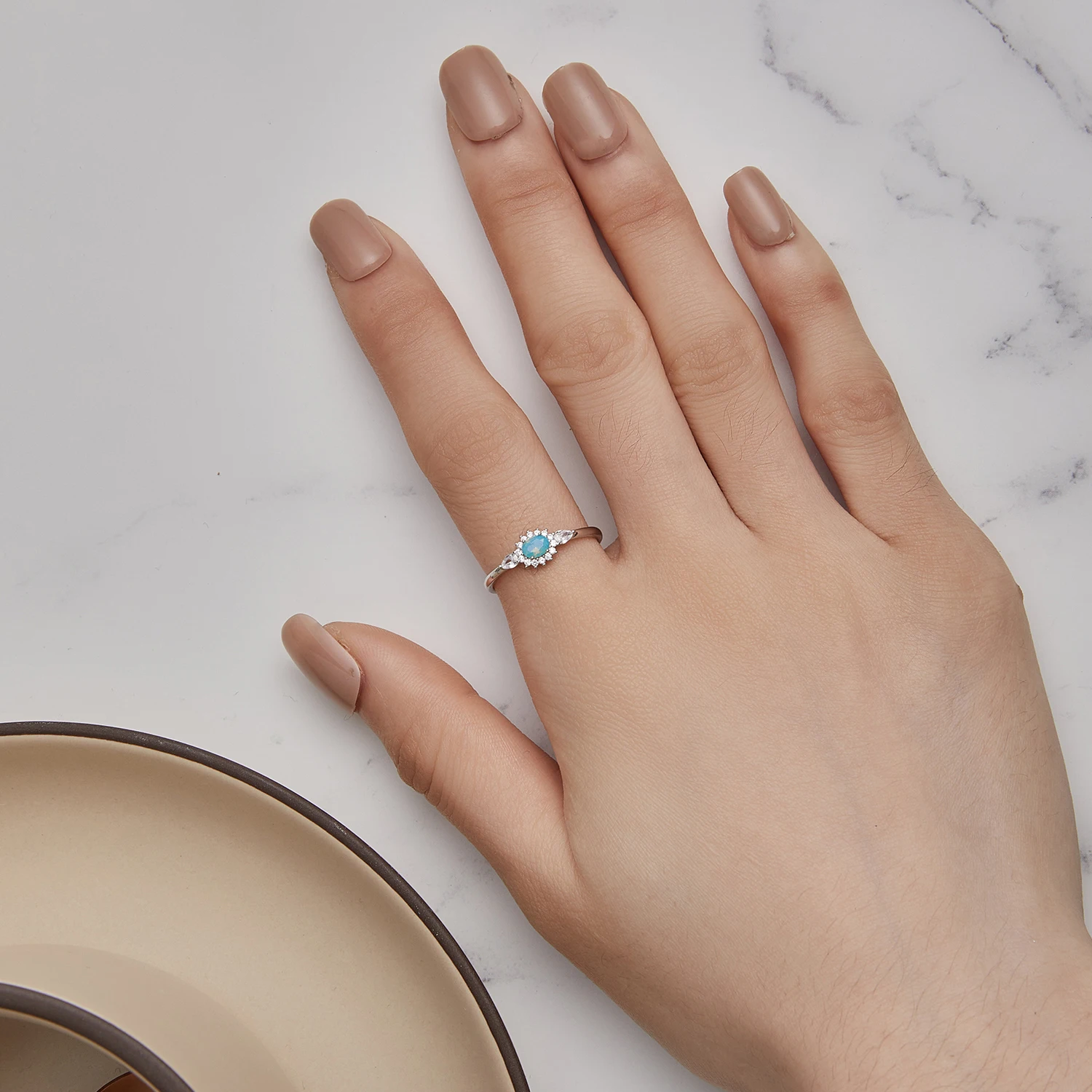 925 Sterling Silver Rings Fashion Crystal Rings Buy Silver Rings