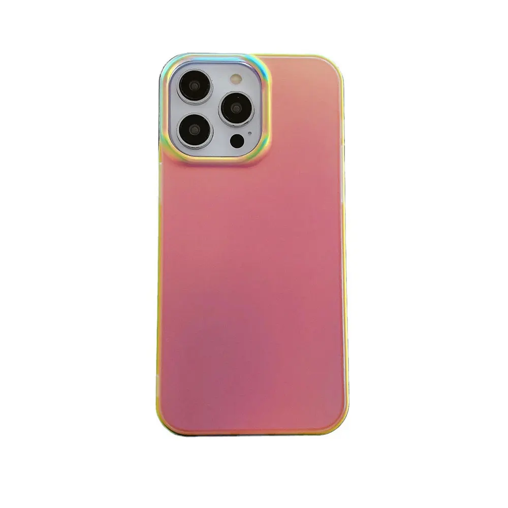 Матовый чехол для телефона для Iphone 15 14 13 12 11 Xr Xs Max Pro Plus TPU PC Цветные покрытия Флуоресцентный роскошный телефон Sjk402 Laudtec  