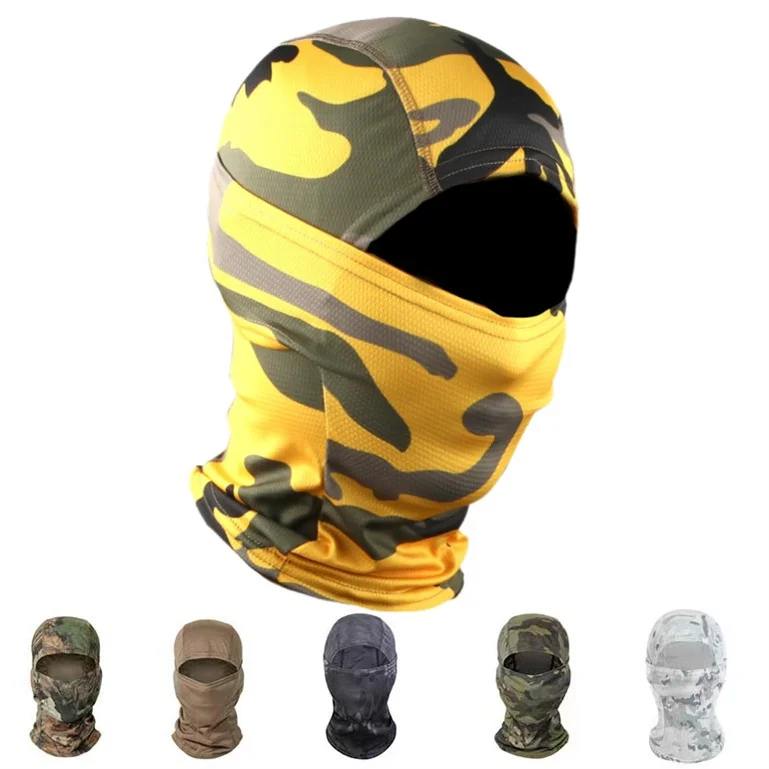 ユニセックス戦術フルフェイスマスクUV保護付きオートバイスキーマスク