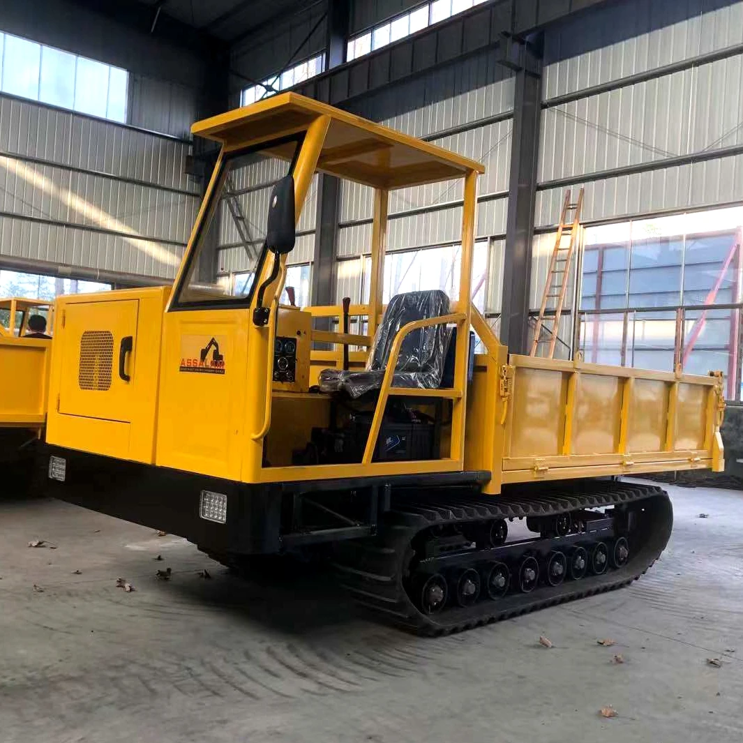 New Track Dumper Camión volquete sobre orugas de 5 toneladas para  ingeniería y agricultura| Alibaba.com