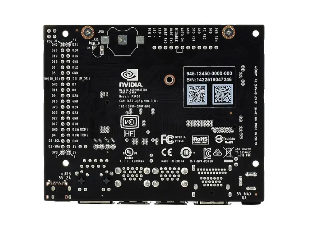 Jetson Nano B01 Developer Kit - 4GB with Upgraded 2-Lanes CSI for