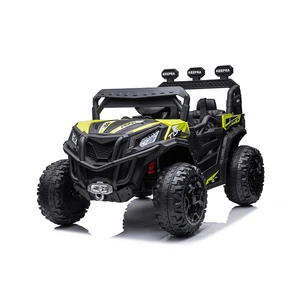 4x4 12V Battery-Powered UTV Plastic Ride-On Toy Car for Children 2-4 Years Old