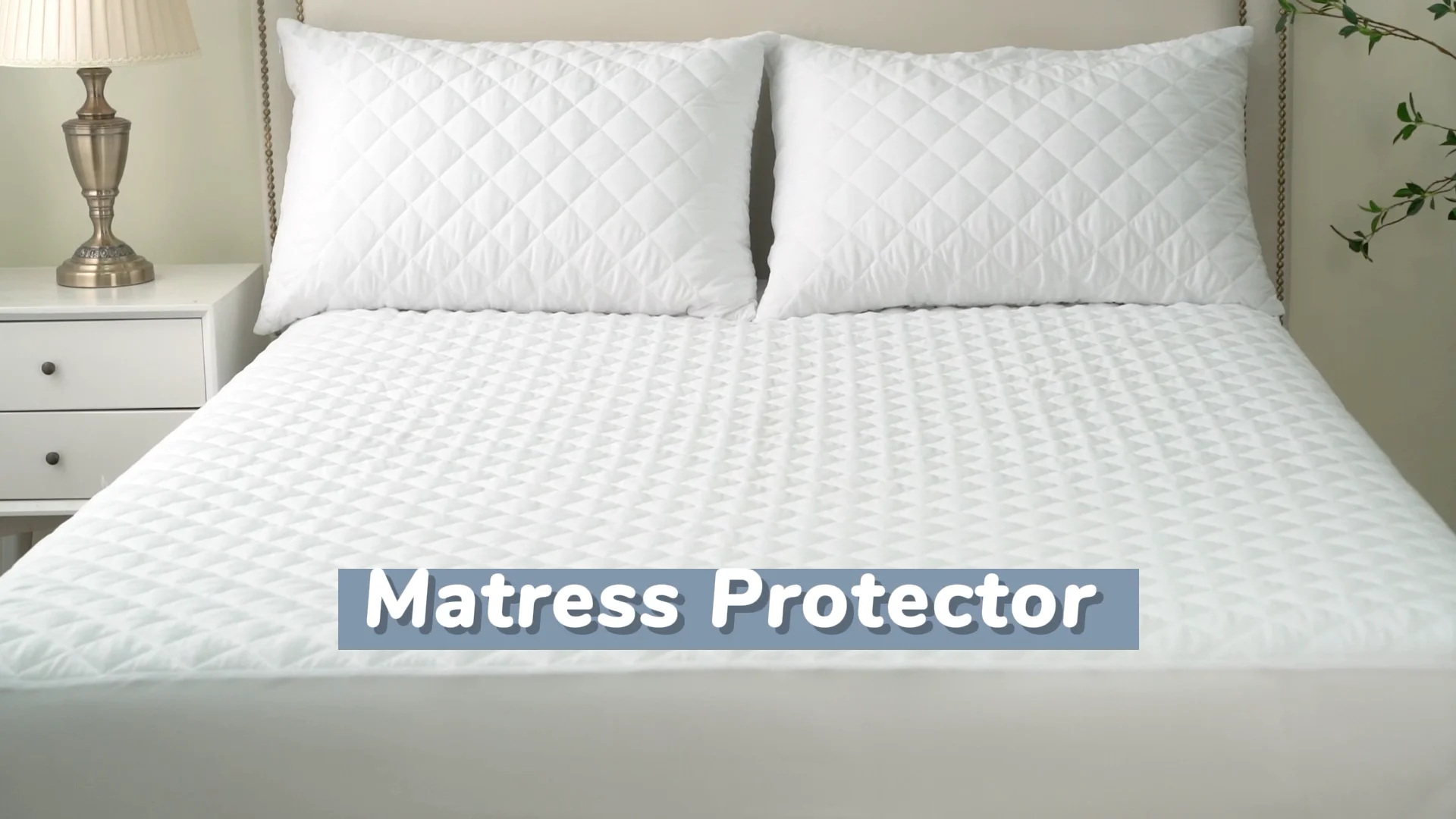 Custom Premium Hypoallergenic Bed Cover Terry Cotton Bamboo 100