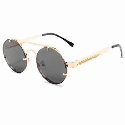 Retro Women Metal Frame Mirrored Sunglasses Designer Outdoor Glasses Eyewear Hot 