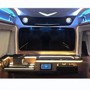 26 Inch Best Selling Van Curved Intelligent Multimedia Android System Customized Long Screen Rooftop TV Hiace Vito Sprinter