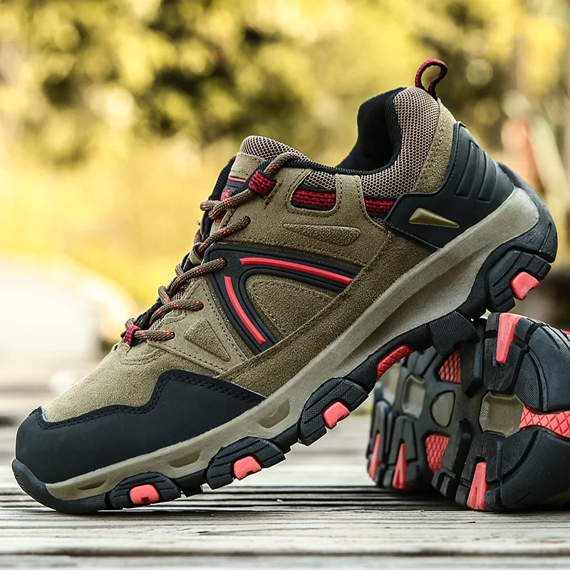 Unitysow Scarpe Trekking Uomo Basse | Sneaker Outdoor Leggere Per Escursioni E Cammino - 5