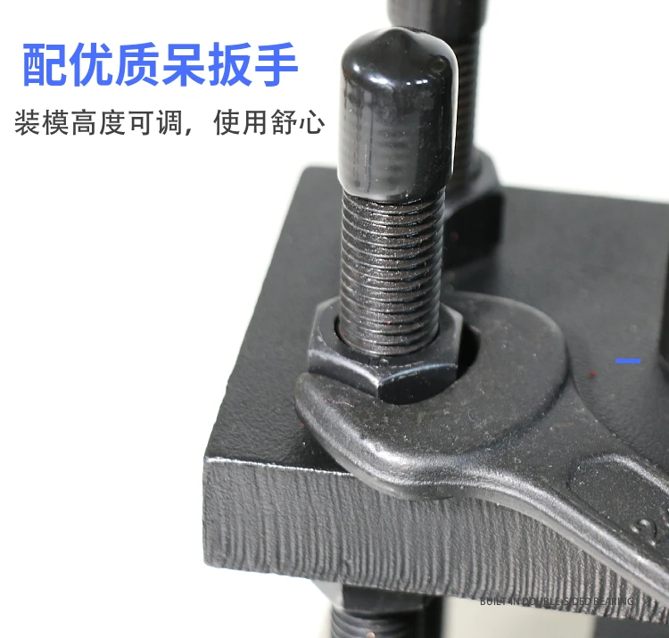 double wheel manual leather die punching