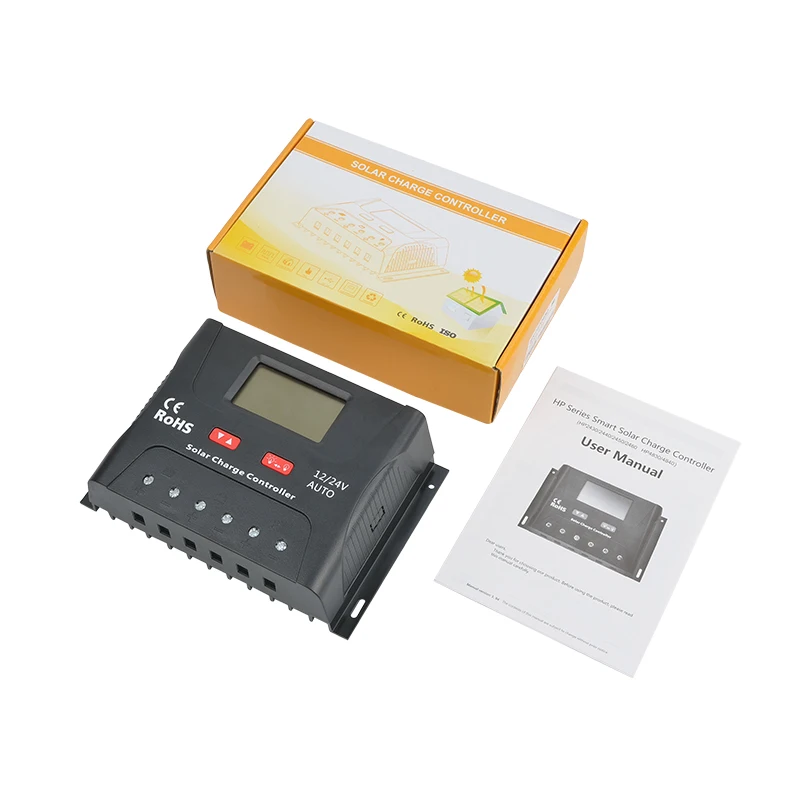 
Pwm регулятором солнечного заряда регулятор 12/24v 60A 
