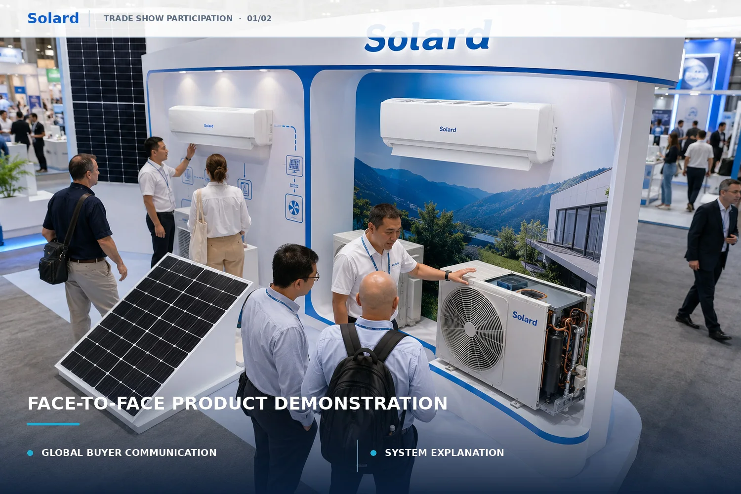 Solar Air Conditioner, 9000, BTU, Inverter, Wall - detail 42