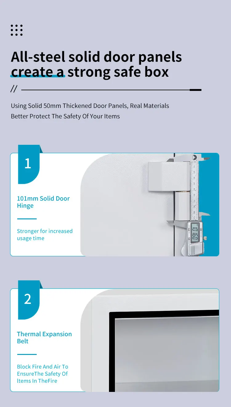 CEQSAFE High Quality 2 Hour Fireproof Safe Digital Electronic Safe Box for Money manufacture