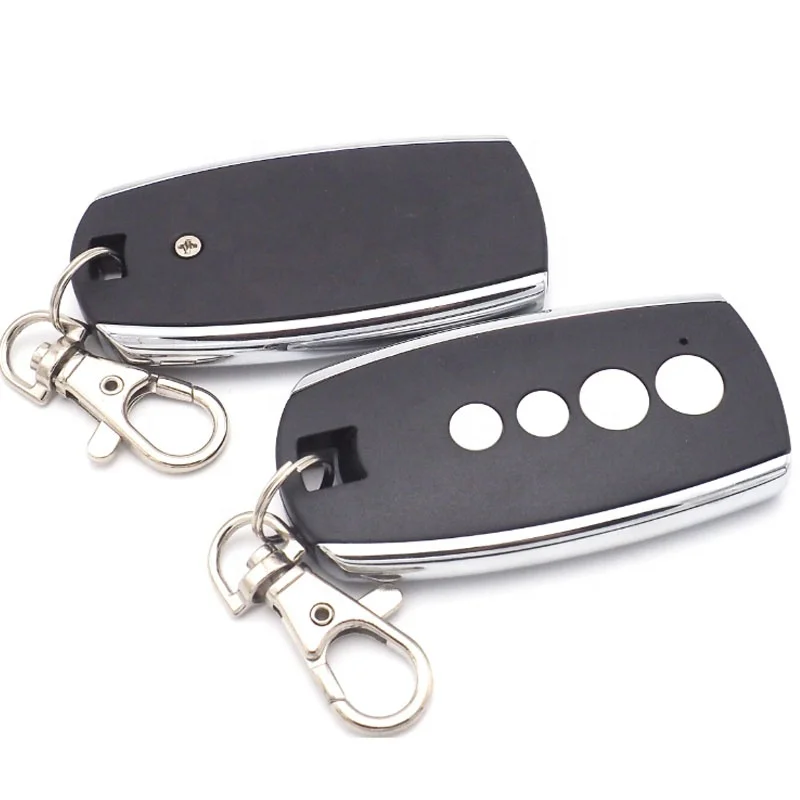 433MHZ Metal 4 Buttons HCS301 Rolling Code  Remote Control for Garage Door Home Gate Sliding Door Remote Control Transmitter