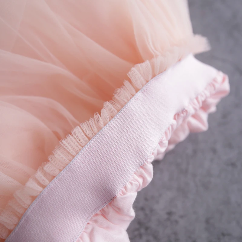 Toddler Plain Ballet Tutu Skirts Kids Girl Tulle Dress White Pink Black Tutu Skirt For Girls