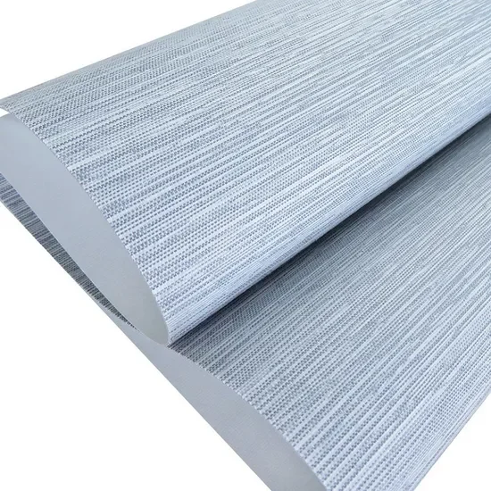 Wholesale White Coating Polyester Roller Blinds Fabric with 410GSM Weight and 3M Width for French Windows