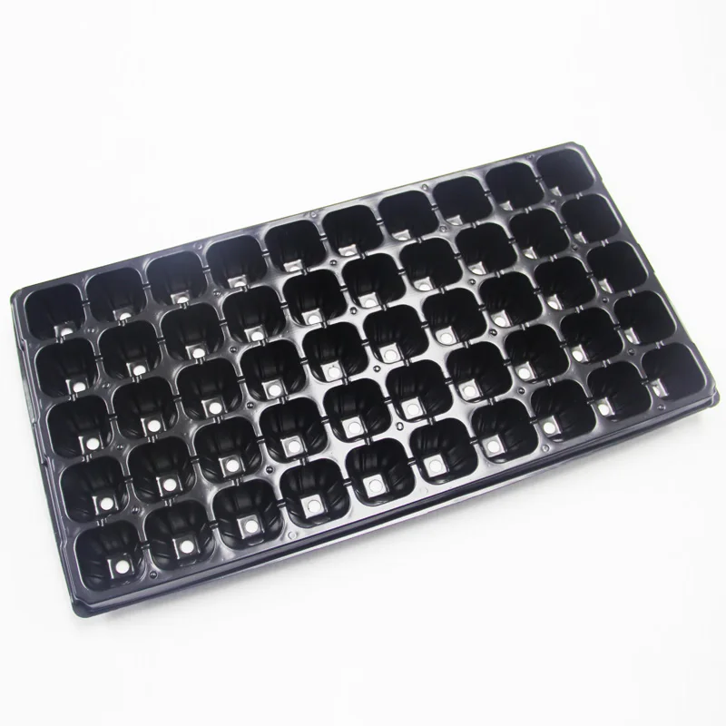 Agriculture Vegetable Seedling Trays Hydroponic Plant Seedling Trays with 50Cells