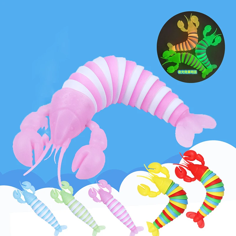 Lobster Flexible Fingertip Sensory Toy