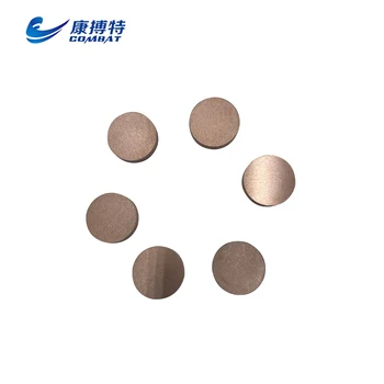 Factory supply W75/Cu25 W85/Cu15 W90/Cu10  Tungsten copper alloy round
