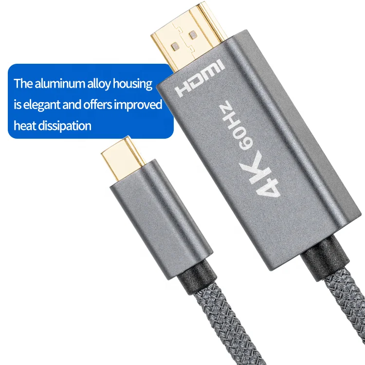 Кабель ult-unite с USB C на HDMI, 2 м, 4K, 60 Гц