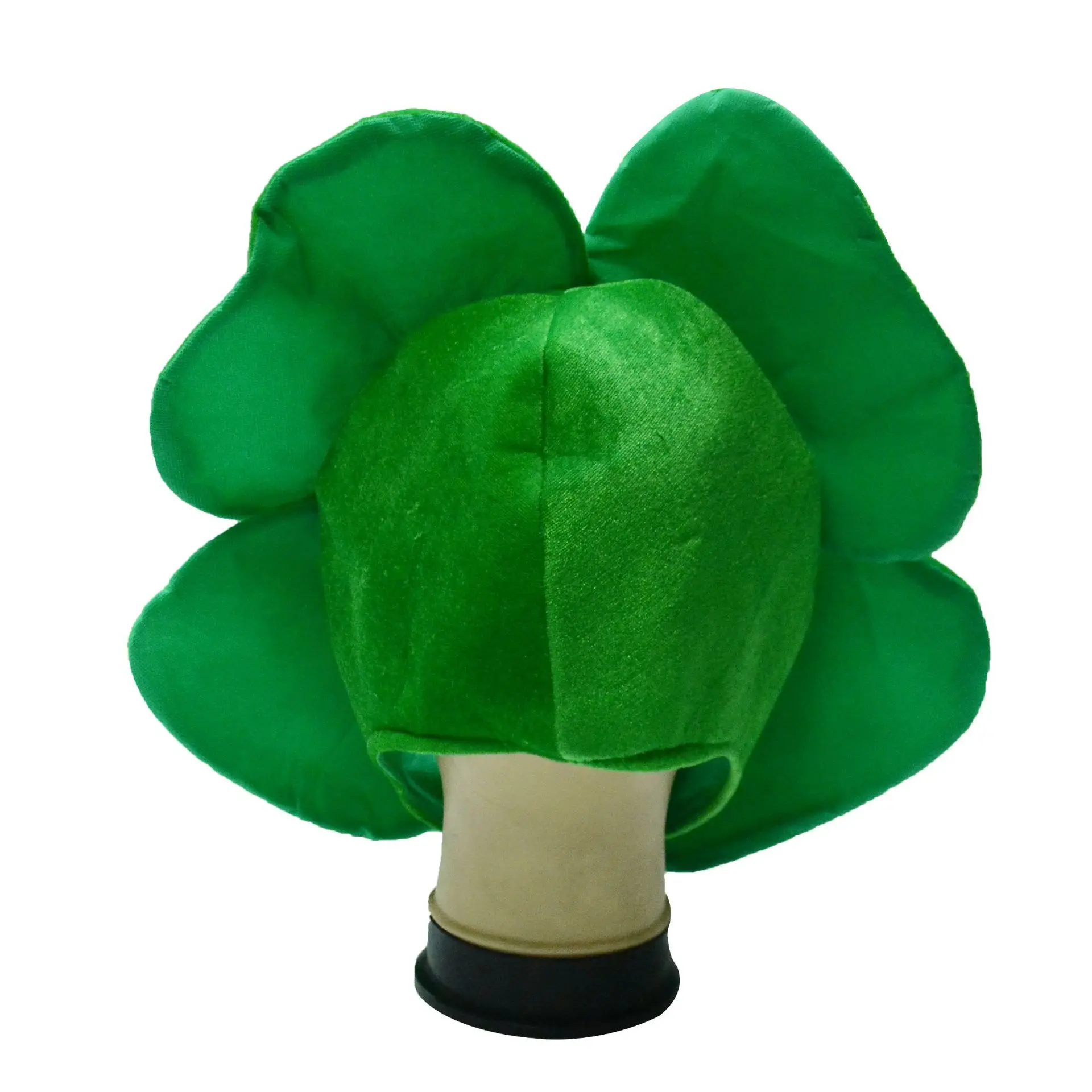 St. Patrick's Day Gartenflagge - 46 X 31,5 Cm Doppelseitig, Grün Mit Kleeblatt & Hut