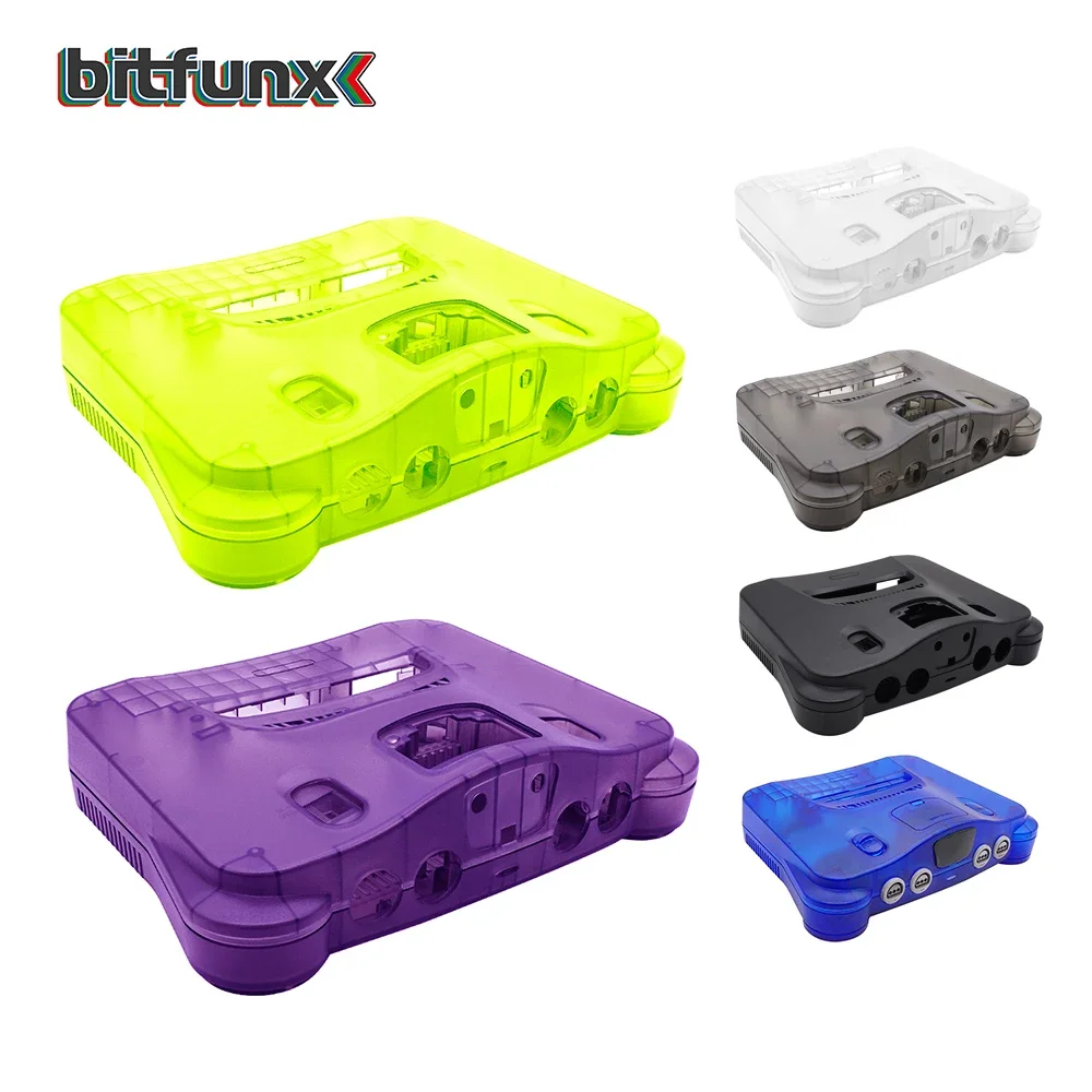 Bitfunx Exclusive New Product N64 Replacement Shell Cover Case For N64