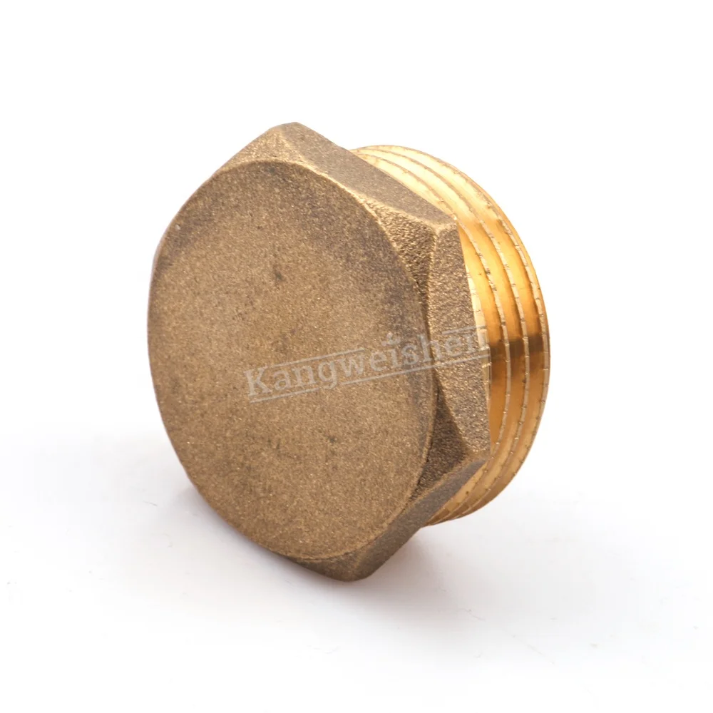 Brass Compression 22mm Copper Stop End Blanking Cap