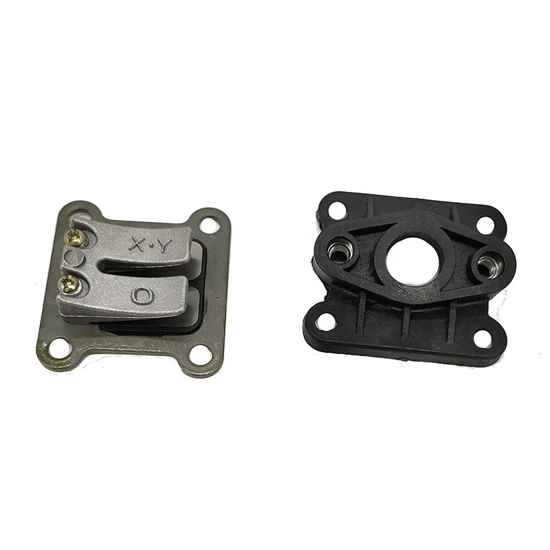 Язычковый клапан + впускной коллектор Уплотнители для 47cc 49cc Mini Moto внедорожный карманный велосипед ATV Quad Go Kart Scooter