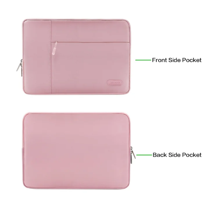 Waterproof Neoprene Pink Laptop Bags And Cases Custom Laptop Sleeve