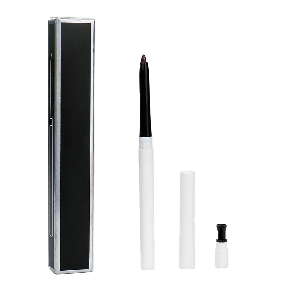 Muting Makeup Princess Private Label 15 Colors Lip Liner Vegan Nude Retractable Clear Waterproof Lip Liner