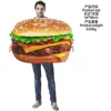 Hamburger composite sponge clothing